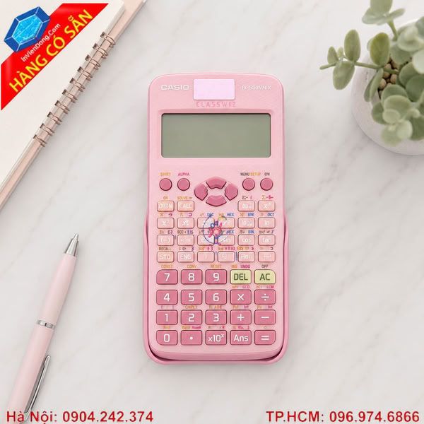Máy tính Casio khoa học hỗ trợ giải toán nhanh và chính xác