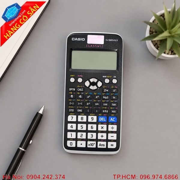 Máy tính Casio khoa học hỗ trợ giải toán nhanh và chính xác
