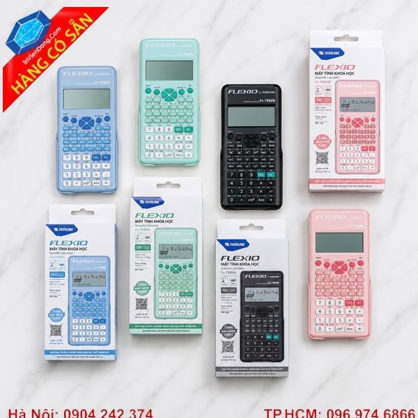 Máy tính khoa học Thiên Long chính hãng dành cho học sinh