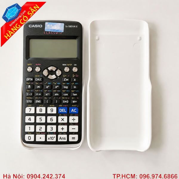 Máy tính Casio chính hãng đa chức năng dành cho học sinh và sinh viên
