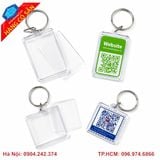 Móc khóa mica in hình theo yêu cầu 2 mặt sắc nét