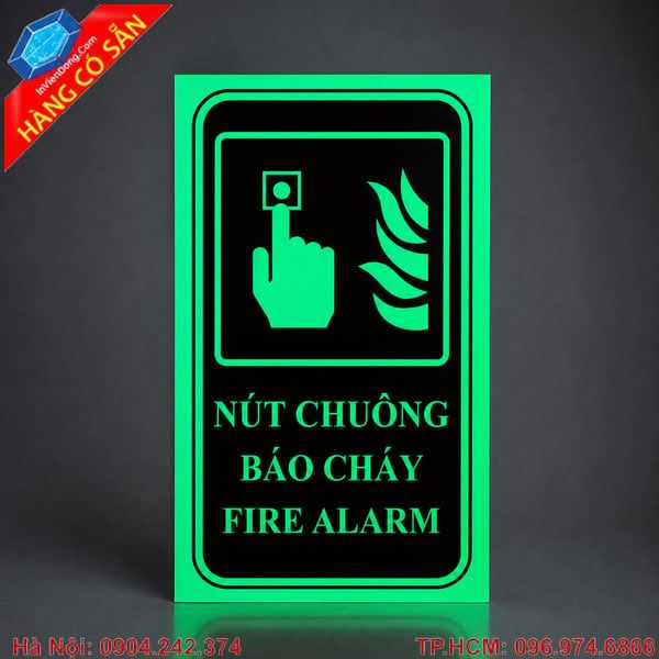 ĐỊA CHỈ BÁN SẴN BIỂN CHUÔNG BÁO CHÁY, IN TEM PHẢN QUANG PCCC HÀ NỘI GIÁ RẺ – LẤY NGAY
