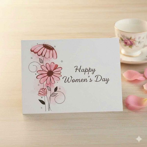 Thiệp 8/3 thiết kế riêng