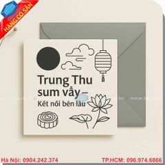 In thiệp Trung thu giá rẻ tại Hà Nội, Hồ Chí Minh