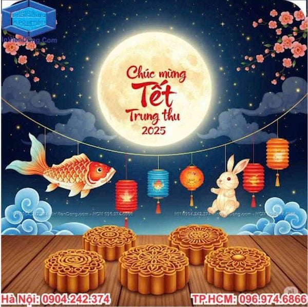 Thiệp trung thu in lấy ngay giá rẻ