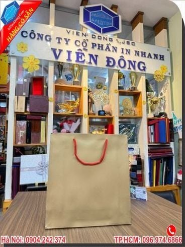 Túi giấy đựng quà cao cấp sang trọng