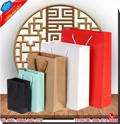 Túi giấy đựng quà cao cấp sang trọng
