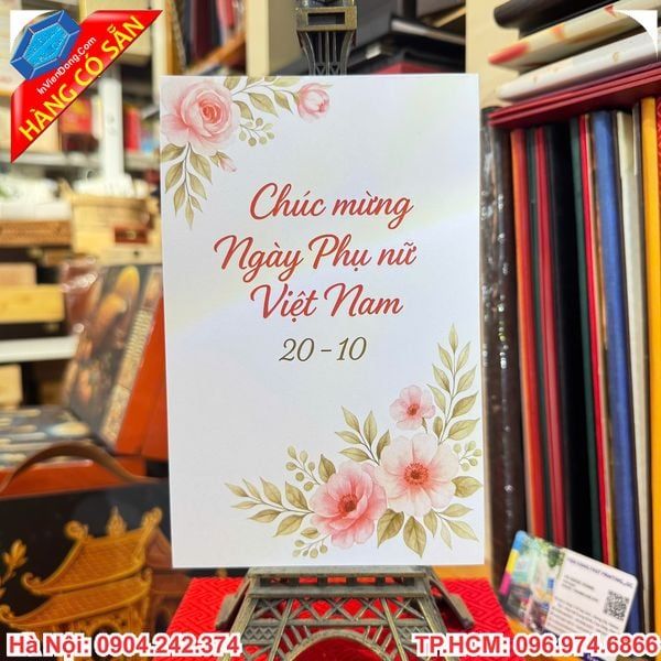 Thiệp 20/10 độc đáo tại Đống Đa