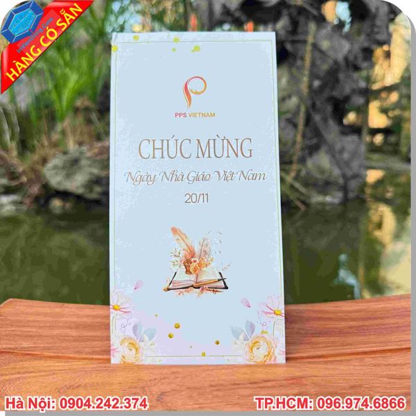 Nơi bán thiệp 20/11 ngày Nhà giáo Việt Nam đẹp - giá rẻ