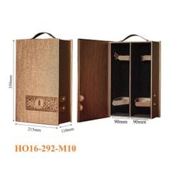 Hộp Đựng Rượu 2 Ngăn Sang Trọng