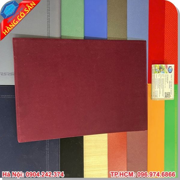In bìa kẹp chứng chỉ giá rẻ