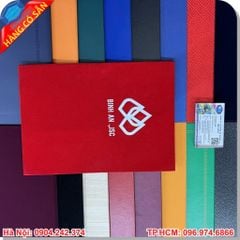 Bìa kẹp chứng chỉ lấy ngay