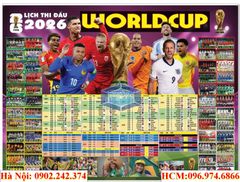 In lịch thi đấu World Cup 2026 lấy ngay tại Hà Nội