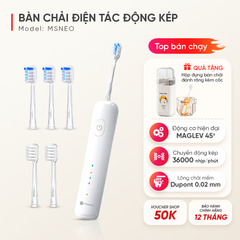 Bàn Chải Điện Tác Động Kép Masuto Neo UltraSonic