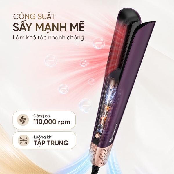 Máy Sấy Duỗi Tóc Đa Tầng Masuto Airsilk Pro - Giải Pháp Chăm Tóc Toàn Diện