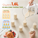 Máy Làm Sữa Hạt Biết Nói MSLOVESMART | Dung tích LỚN 1.6L cho đại gia đình