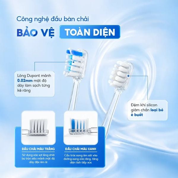 Bàn Chải Điện Tác Động Kép Masuto Neo UltraSonic