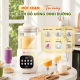 Máy Làm Sữa Hạt Biết Nói MSLOVESMART | Dung tích LỚN 1.6L cho đại gia đình