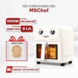 Nồi chiên không dầu 6L Masuto MSChef - Siêu đầu bếp tại gia