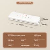 Máy hút chân không Masuto MSSMASTER - Công suất lớn 240W, Lực hút -60kPa, Đường hàn kép