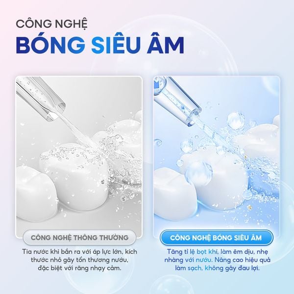 Máy tăm nước gấp gọn khử khuẩn UVC - MSTravelFlosser