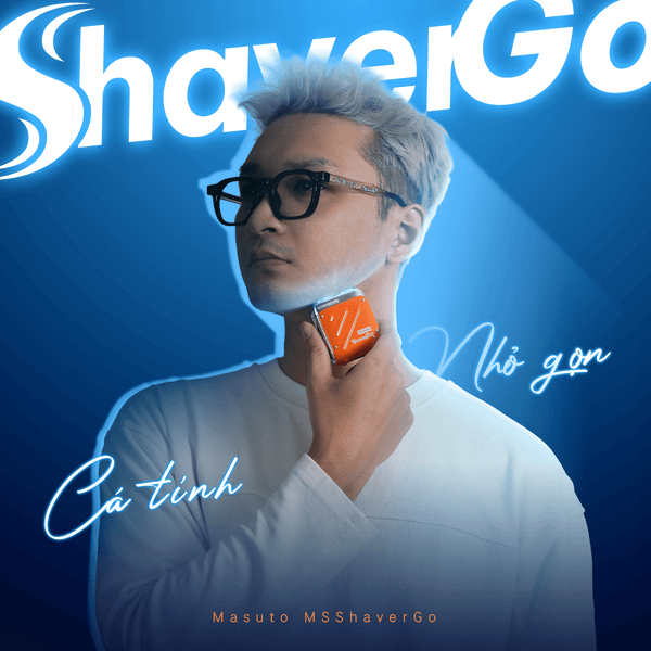 Máy Cạo Râu Masuto MS-ShaverGo - Pin sạc 400mAh, dùng tới 60 ngày, Bảo Hành 02 Năm