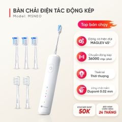 Bàn Chải Điện Tác Động Kép Masuto Neo UltraSonic