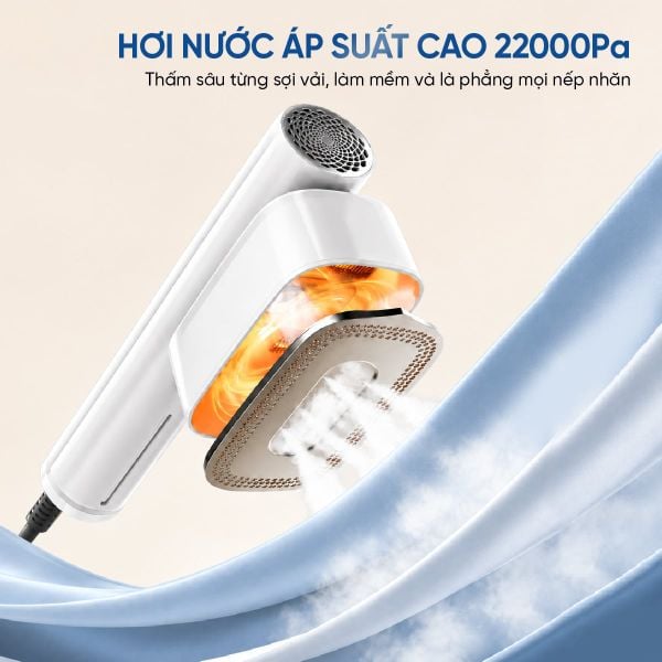 Bàn ủi tự động hút vải Masuto MSAEROSTEAM | Công nghệ Triple Smooth - Là phẳng mọi nếp nhăn