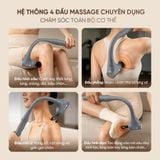 Máy massage cầm tay Masuto Spine Care - Cán cong trợ lực linh hoạt , loại bỏ đau nhức