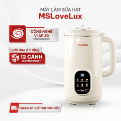 Máy nấu sữa hạt vi áp suất Masuto MSLoveLux - Phiên bản Luxury