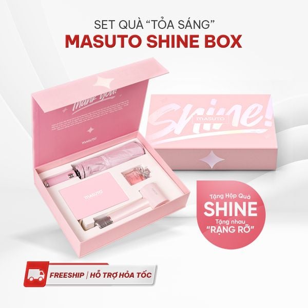 Masuto Shine Box | Tặng hộp quà Shine - Tặng nhau rạng rỡ