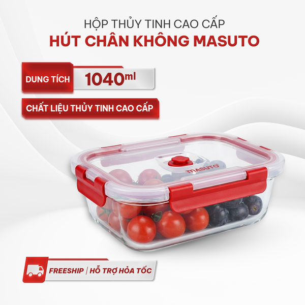 Máy hút chân không Masuto MSSMASTER - Công suất lớn 240W, Lực hút -60kPa, Đường hàn kép