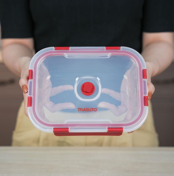 Hộp Thủy Tinh Hút Chân Không Cao Cấp Masuto Dung tích 1040ml