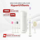 Bàn chải điện Masuto Hyper UVSonic - 5 đầu bàn chải
