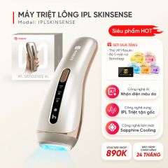 Máy Triệt Lông Lạnh Masuto IPL SkinSense AI - Nhận Diện Màu Da Thông Minh