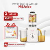 Máy ép chậm Masuto MSJuice| Nhân đôi lưới lọc - Nhân đôi trải nghiệm