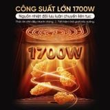 Nồi chiên không dầu Masuto MSKingAir - Dung tích 6L - 2 tầng đốt không cần trở lật - Phiên bản mới 2026