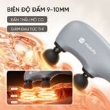 Máy massage cầm tay búa đấm Masuto DualSpine Care - Nhân đôi tác động, giảm đau cơ cấp tốc