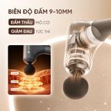Máy massage cầm tay Masuto Spine Care - Cán cong trợ lực linh hoạt , loại bỏ đau nhức