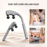 Máy massage cầm tay búa đấm Masuto DualSpine Care - Nhân đôi tác động, giảm đau cơ cấp tốc