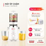 Máy ép chậm Masuto MSFresh | Ống tiếp nguyên liệu cực đại 120mm