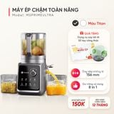 Máy ép chậm toàn năng MSPrimeUltra | Ống tiếp nguyên liệu CỰC ĐẠI 156mm