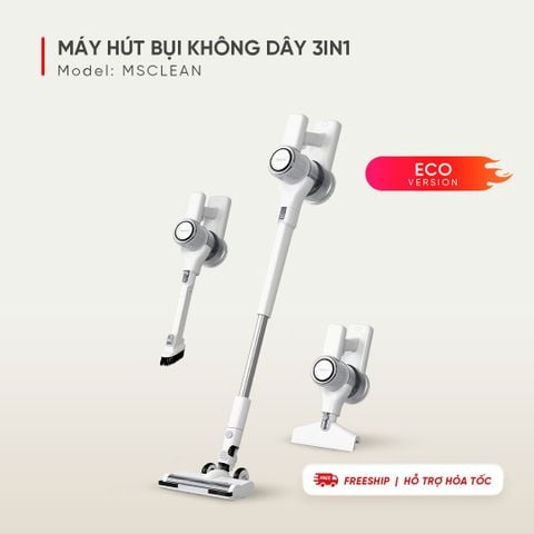 Máy hút bụi quét sàn không dây cầm tay Masuto MSClean