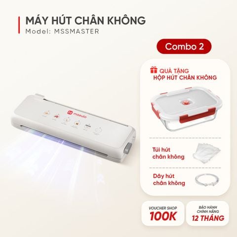 Máy hút chân không Masuto MSSMASTER - Công suất lớn 240W, Lực hút -60kPa, Đường hàn kép