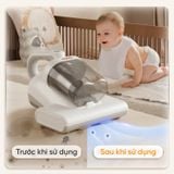 [HÀNG ĐẶT TRƯỚC - GIẢM THÊM 200K] Máy hút bụi giường nệm cầm tay Masuto Dreamer - UV diệt khuẩn, 2 buồng lọc bụi Cyclone Hepa, lực hút mạnh 13000Pa