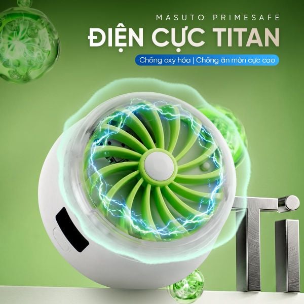 Máy rửa thực phẩm Masuto Prime Safe công nghệ ozone - Khử khuẩn đến 99,9%, chuẩn chống nước IPX8