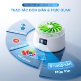 Máy rửa thực phẩm Masuto Prime Safe công nghệ ozone - Khử khuẩn đến 99,9%, chuẩn chống nước IPX8