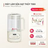 Máy làm sữa hạt thủy tinh chống ồn Masuto MSLovePlus