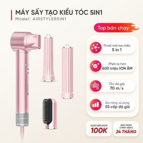 Máy Sấy Tạo Kiểu Tóc Masuto Air Styler 5in1