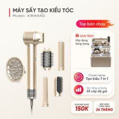 [Premium Edition 2026] Máy Sấy Tóc Tạo Kiểu Masuto AirWand Phiên Bản Champagne Gold
